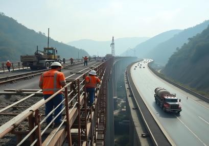 編制湖南公路安全評價報告中，對跨越工程施工期間的交通組織方案有哪些具體要求？